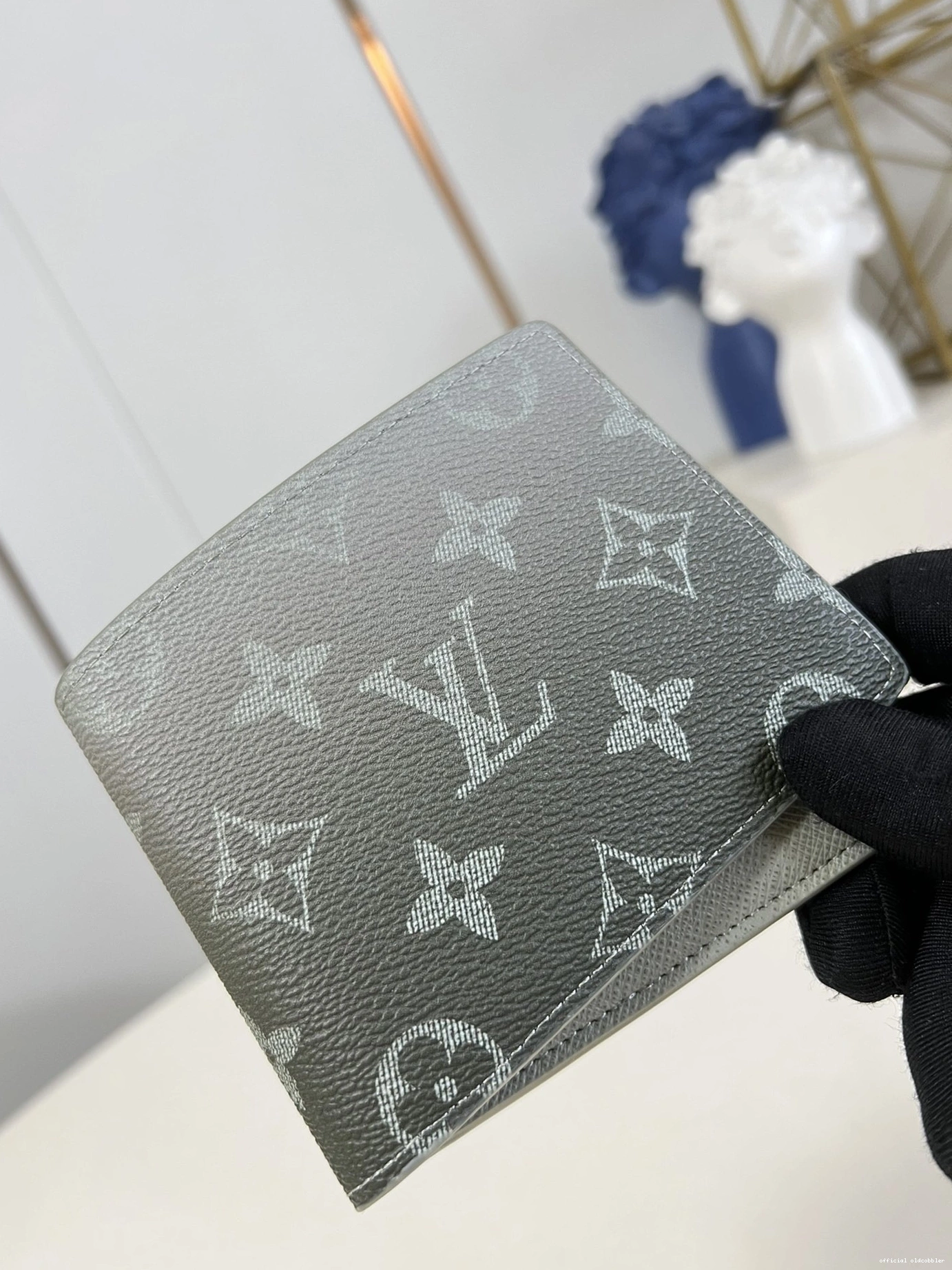 Official oldcobbler LOUIS VUITTON MULTIPLE WALLET-11.5*9*1.5cm 0715